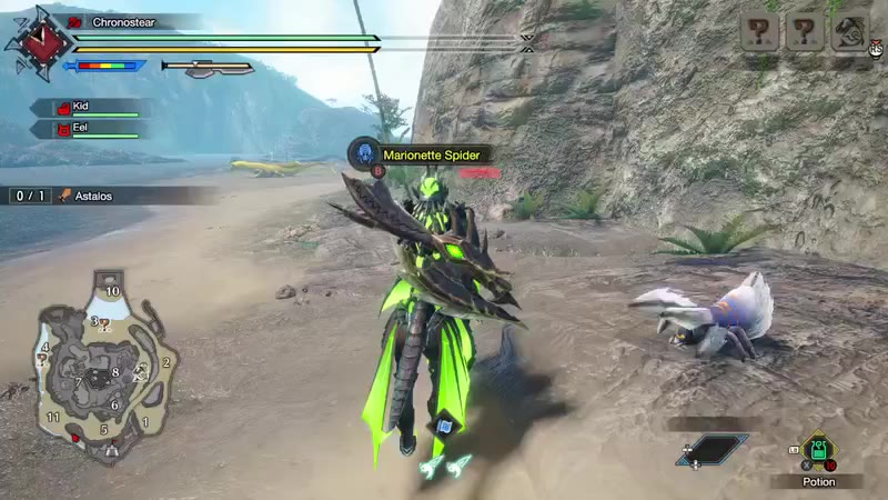 Clip thumb