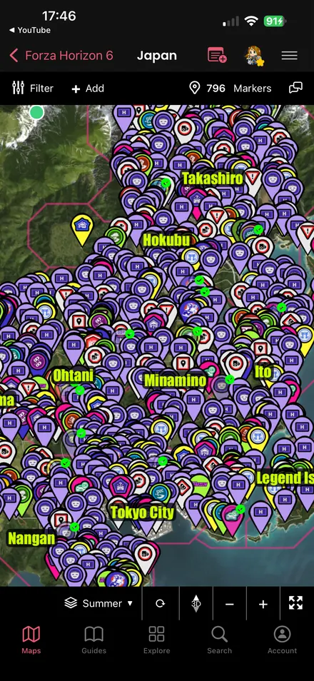 Explore Hundreds of Interactive Maps: Find collectibles, secrets, activities and points of interest.