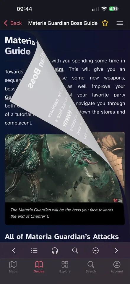 Turn Pages Naturally: Swipe through guides with a familiar page-turning effect.
