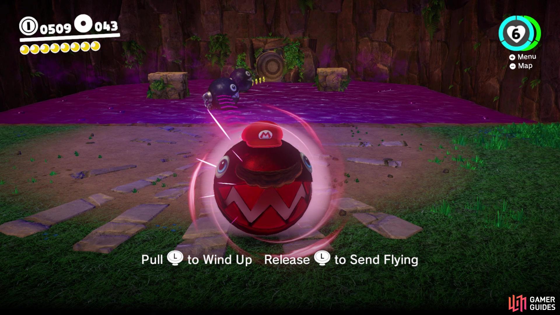 a very nice shot with chain chomp a very nice shot with chain chomp