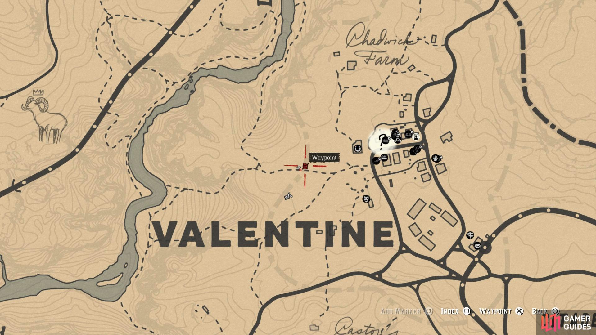 Rdr 2 незнакомец на болоте карта