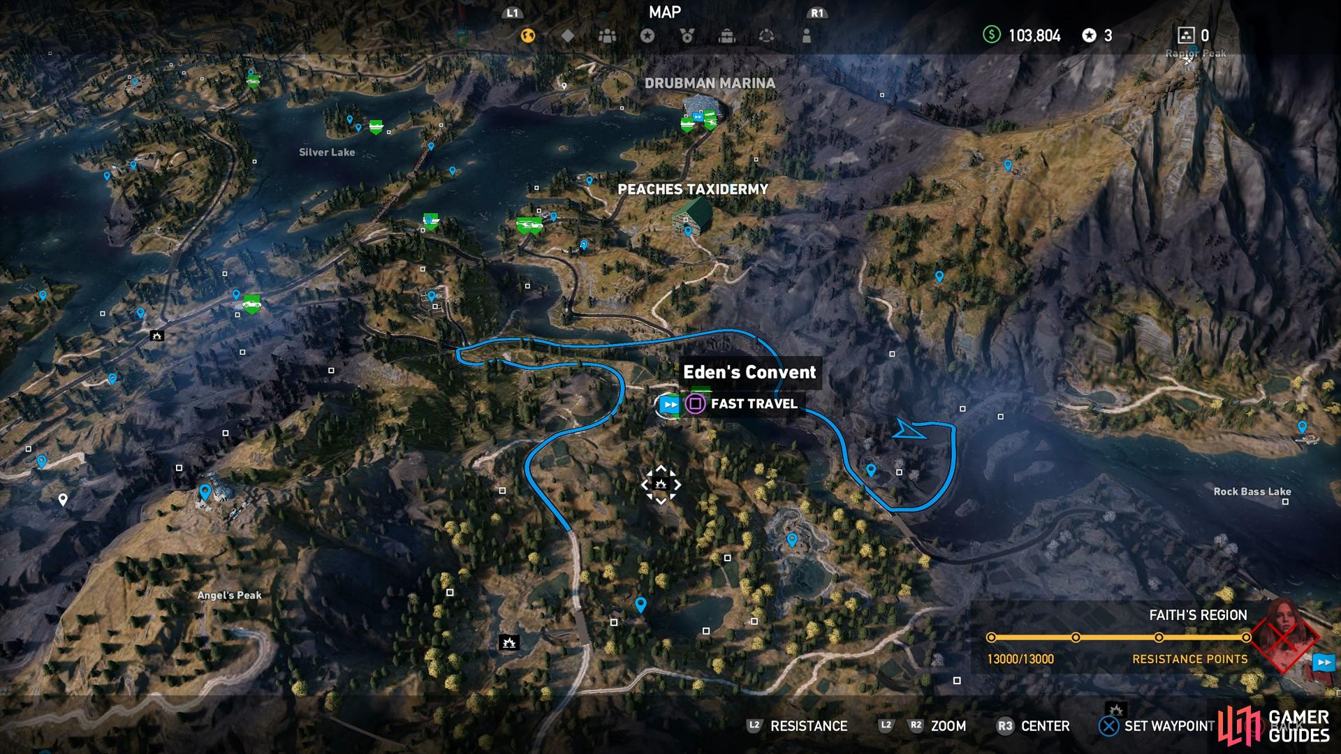Far Cry 5 Shrine Locations Map Maping Resources