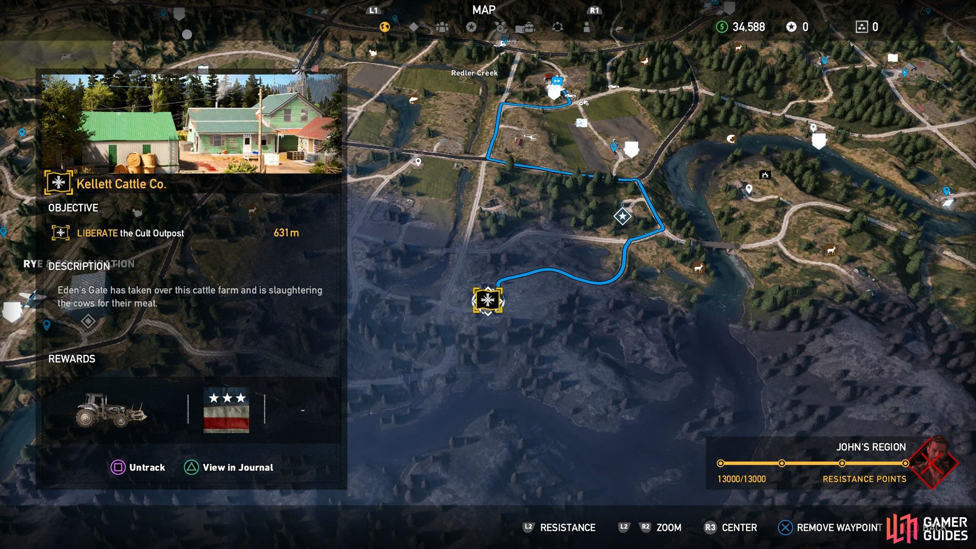 Far cry 5 карта башкотрясов