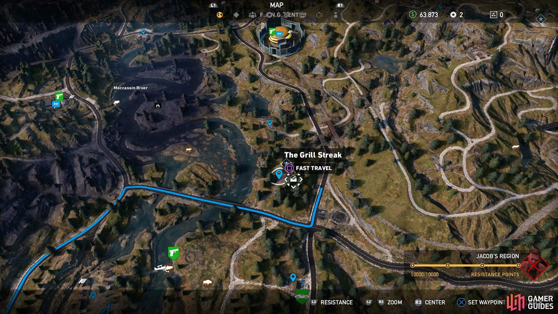 Пластинки far cry 5 карта