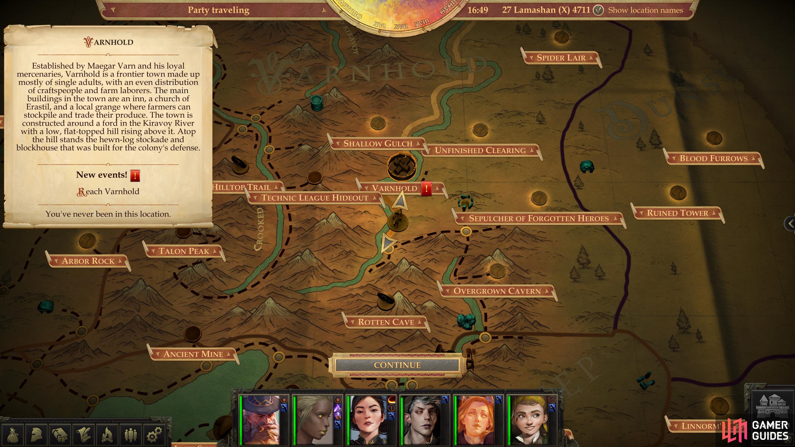 Pathfinder: Kingmaker Intervene In Varnhold