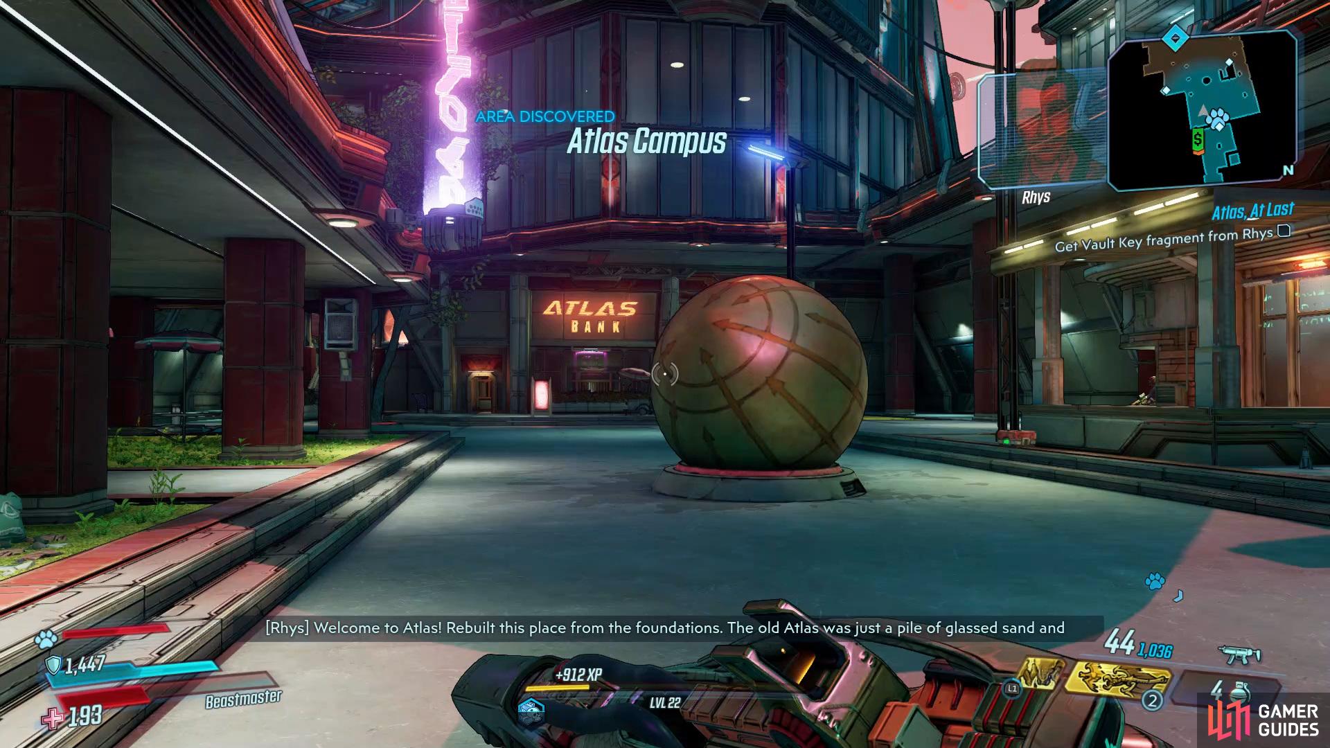 Zone Completion Atlas Full Area Coverage Borderlands Gamer