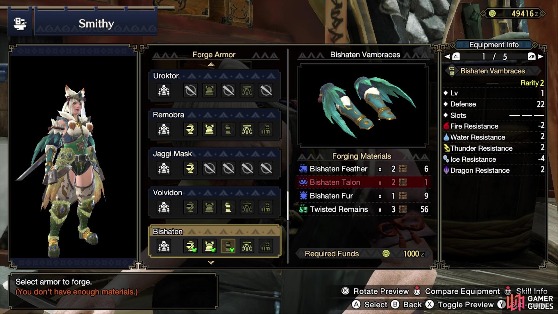Bishaten Feather Bishaten Monster Materials Monster Hunter Rise