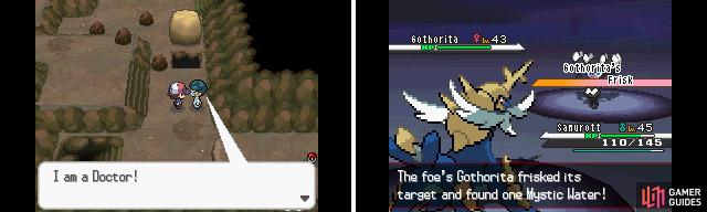 Creating a healing point by battling the Doctor will be useful as you trek through Victory Road.