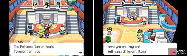 Whether youre a novice or an expert, youll find yourself constantly returning to the Pokémon Center to heal your mons and stock up on items.