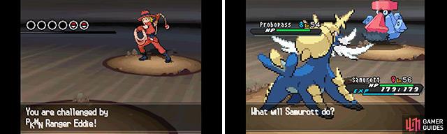 Trainer Battle: Pokemon Ranger