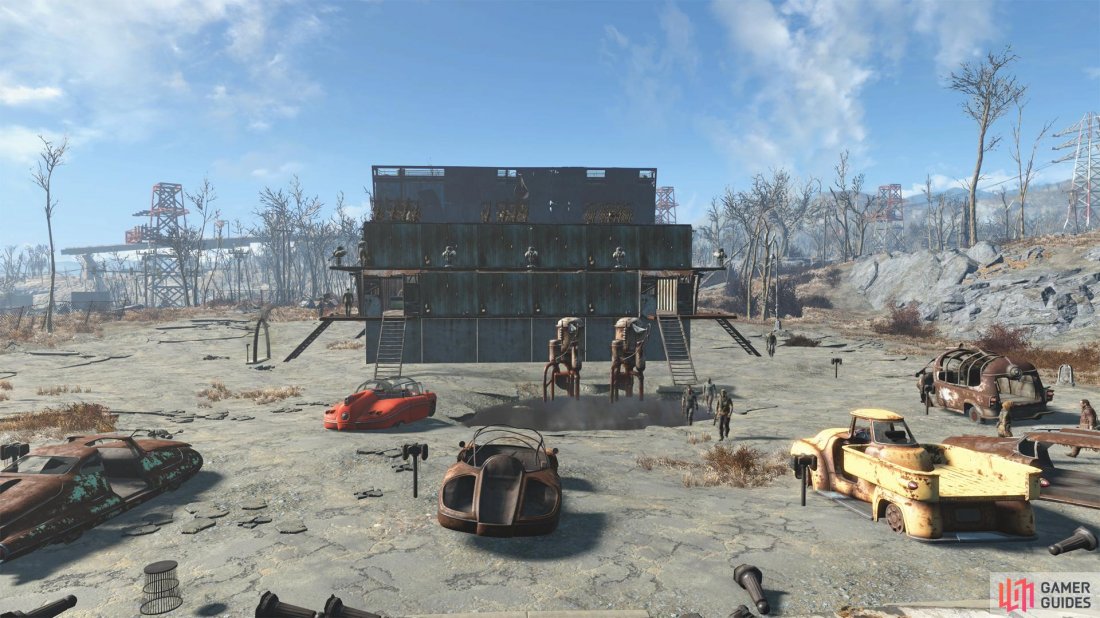 Given its merits as a settlement, the Starlight Drive-In is a prime area to develop before you venture south to Lexington.