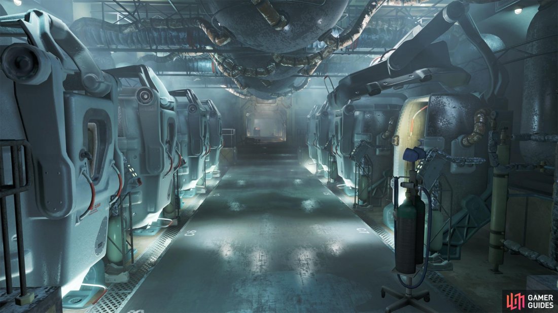 The cryolabs in Vault 111.
