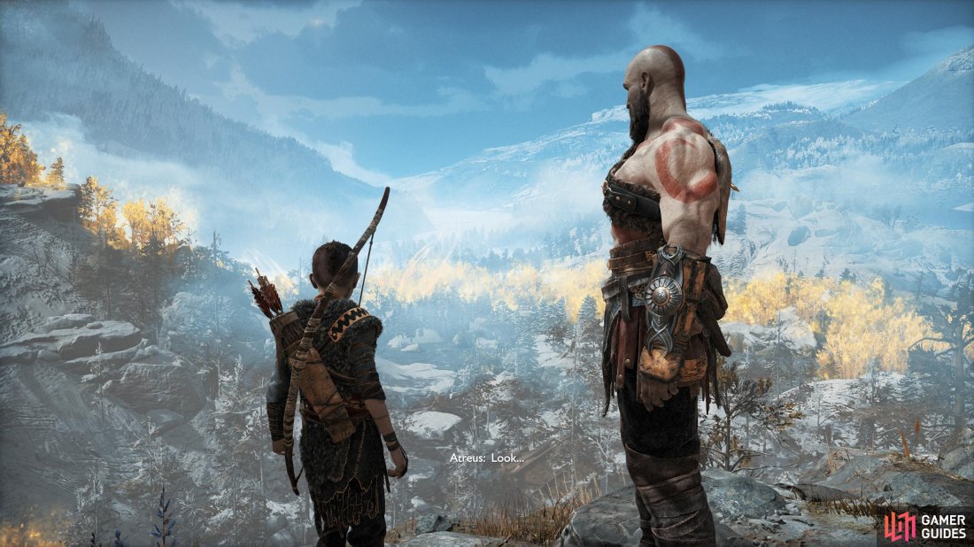 Path to the Mountain, God of War.