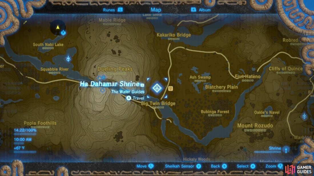Ha Dahamar Shrine Dueling Peaks Region Towers and Shrines The