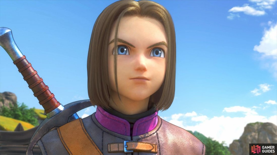 The Hero of Dragon Quest XI.