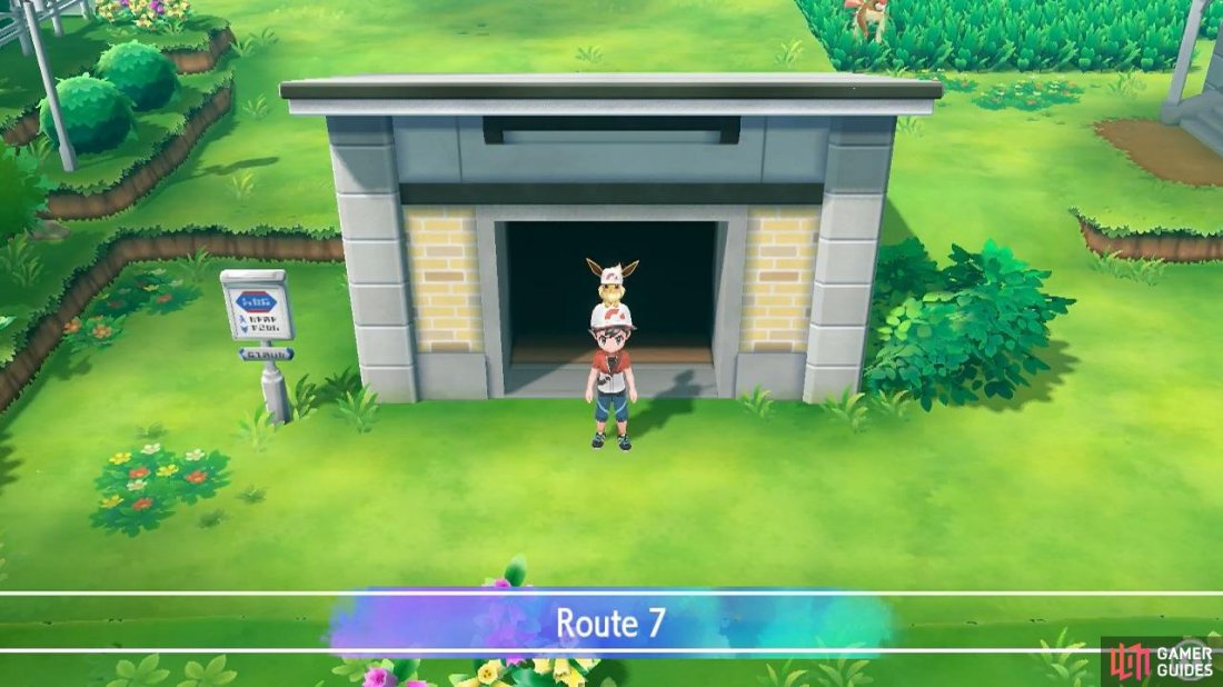 Route 7 Gym 4 Rainbow Badge Walkthrough Pokemon Let S Go Pikachu Let S Go Eevee Gamer Guides