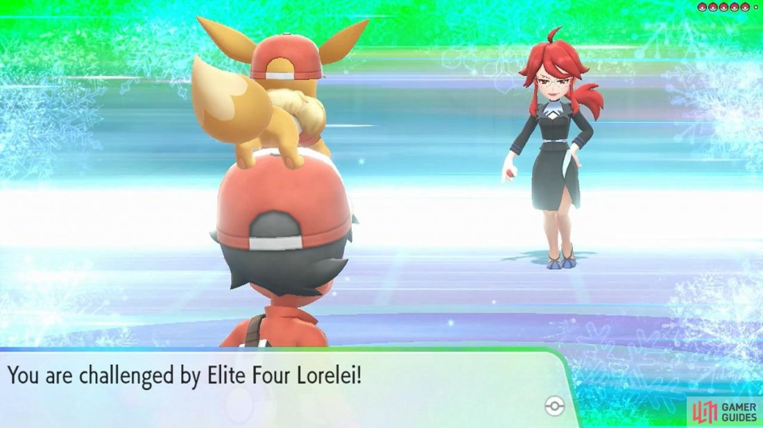 Elite Four Lorelei Pokemon League Walkthrough Pokemon Let S Go Pikachu Let S Go Eevee Gamer Guides