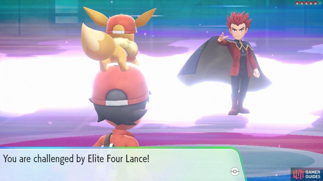 Elite Four Lance Pokemon League Walkthrough Pokemon Let S Go Pikachu Let S Go Eevee Gamer Guides