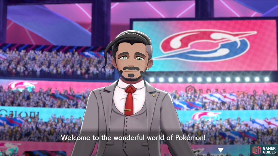 In the Galar region, Pokémon battling is seen as a sport, like football.