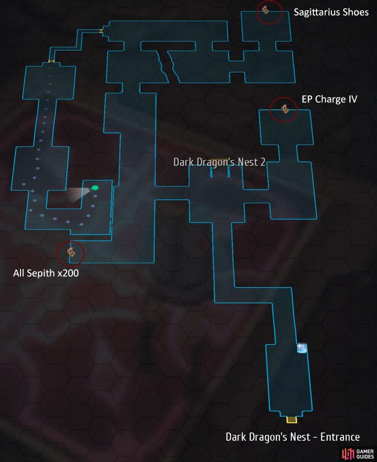Dark Dragons Nest 1 Team A Map.