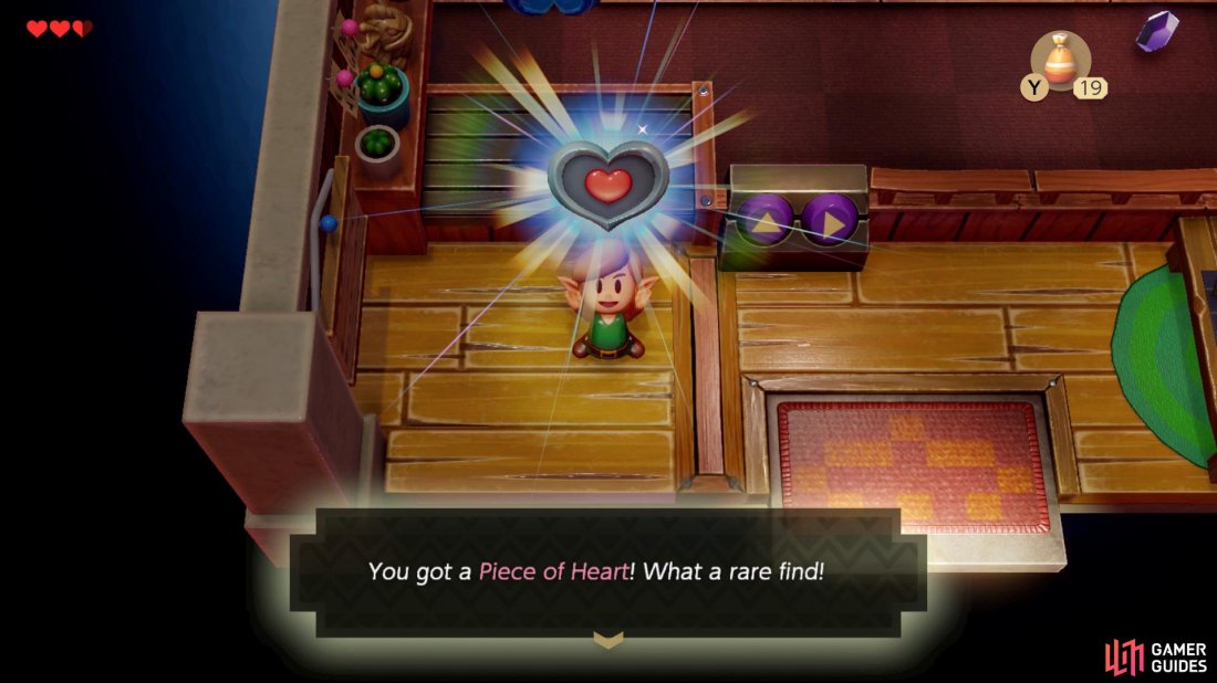 Go into the Trendy Game shop and win yourself a Piece of Heart, then after youve won some more items youll be able to win a Piec of Heart.