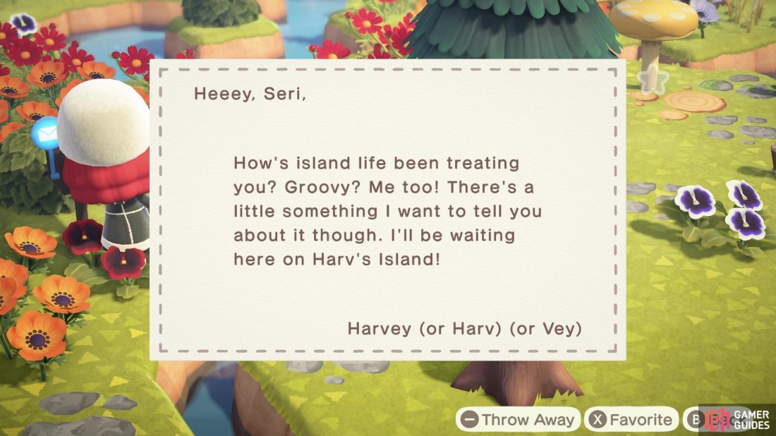 Youve been summoned to Harvs Island!