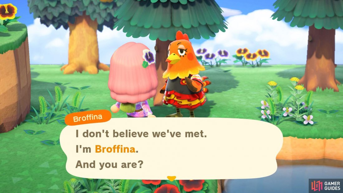 You can meet lots of new villagers!