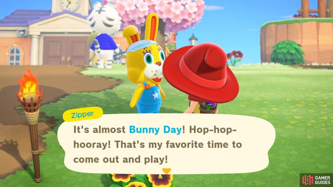 Bunny Day is an annual event. 