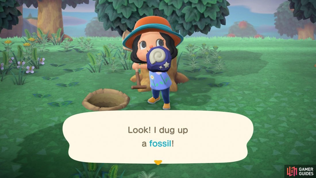 Youll need to get fossils assessed by Blathers in order to identify it.
