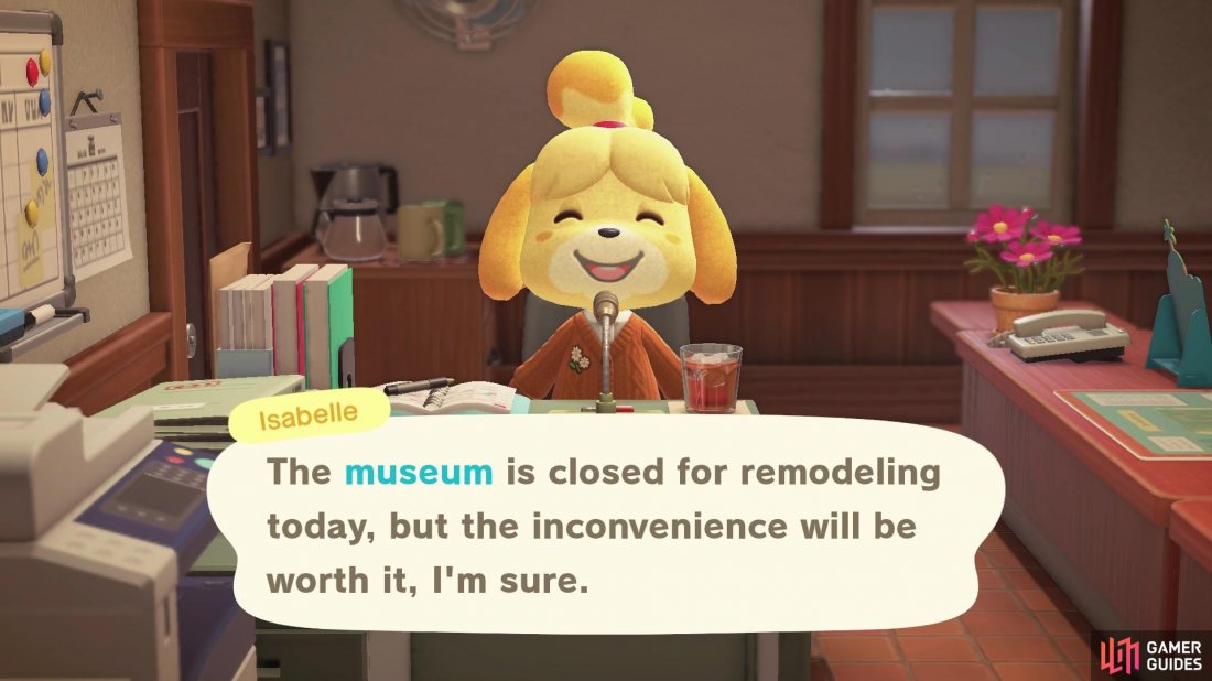 The Museum will be closed for a day to prepare for the Cafe. 