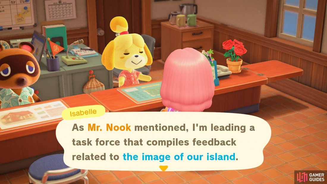 Isabelle is in charge of managing Island Evaluations.