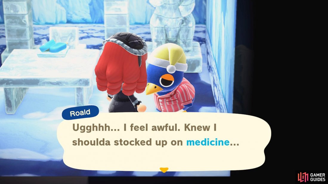 Your sick villager needs you to fetch them medicine!