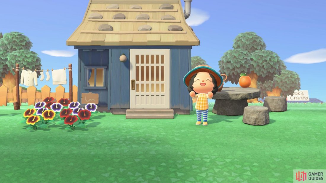 Each villager has their own house, and they all look completely different.