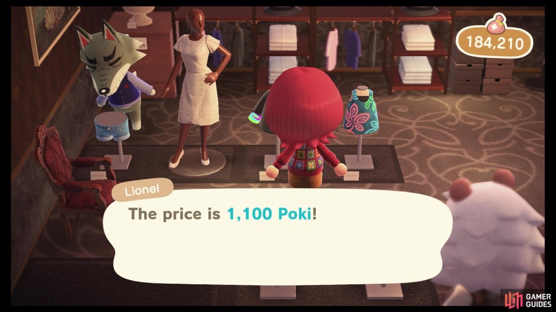 Use Poki currency to buy some new clothing!