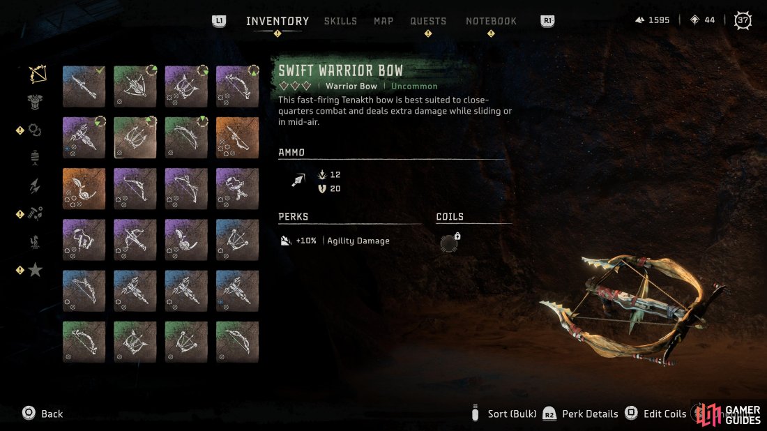 Overview of the Swift Warrior Bow .