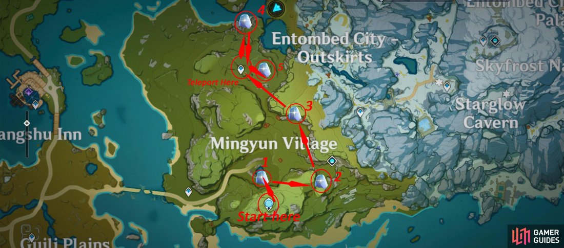 How to find noctilucous jade genshin