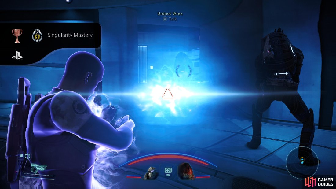 Use the "Singularity" ability repeatedly until this achievement pops - even crates are valid targets.