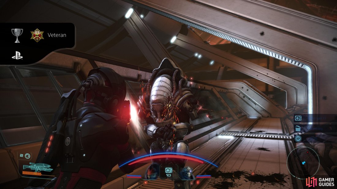 You'll need to complete numerous playthroughs to rack up the 2,000 kills necessary to unlock the Veteran achievement.