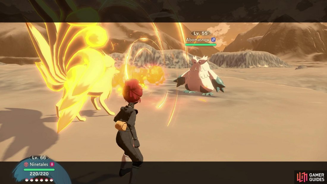 Use a Fire-type Pokémon to do extra damage!