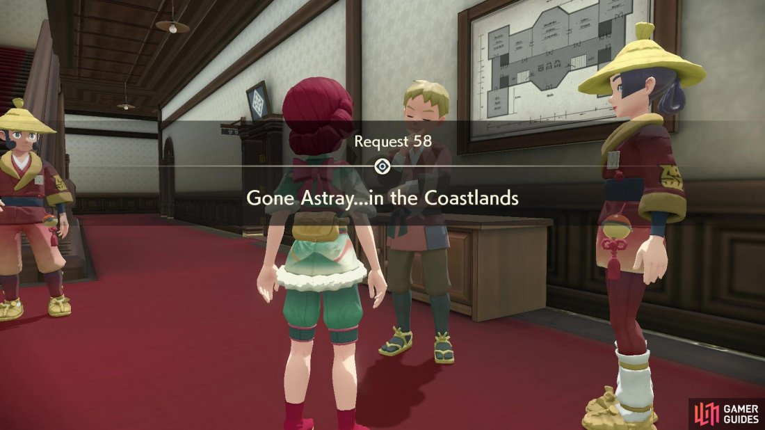 Request 58: Gone Astray…in the Coastlands.