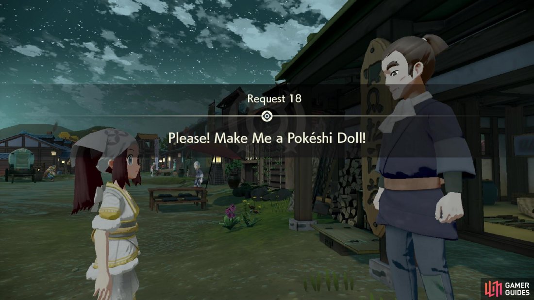Request 18: Please! Make Me a Pokéshi Doll!