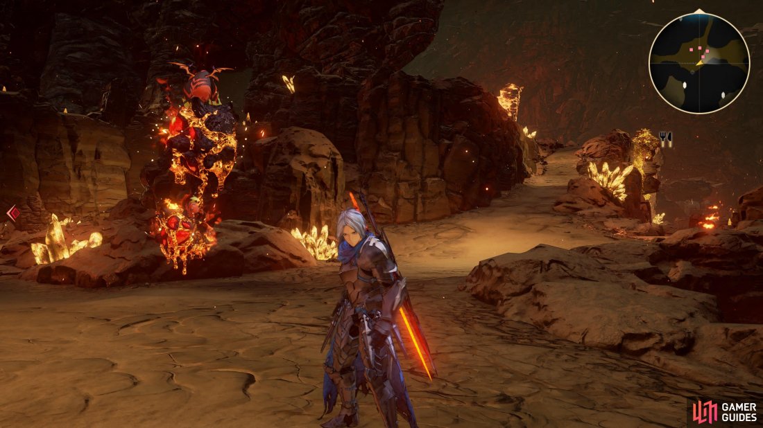Flame Stones can be found in Berg Volcano.
