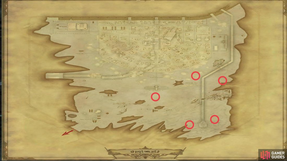 Emperors Rose Spawn Locations.