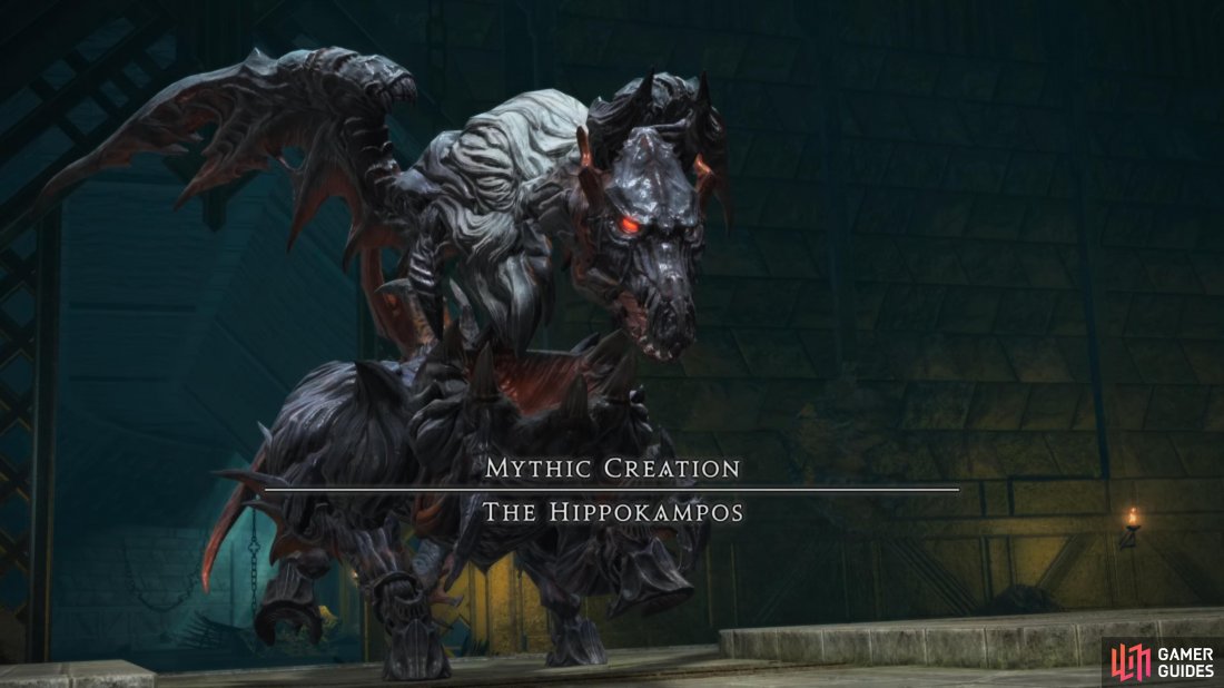 The Hippokampos is the second boss of the Pandaemonium Raid.