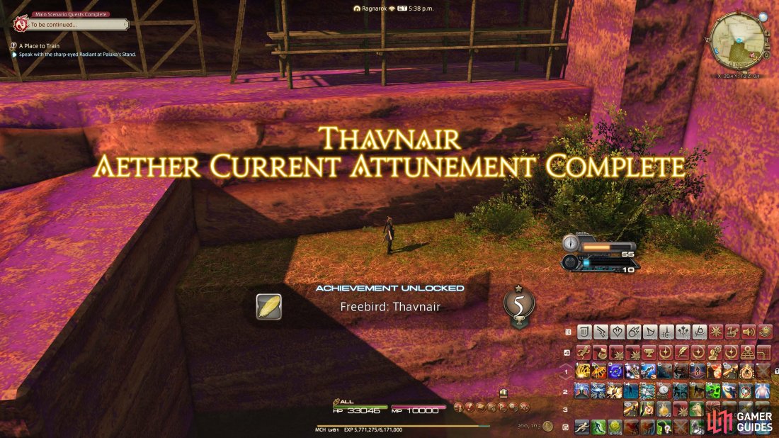 Thavnair: Aether Current Attunement Complete!