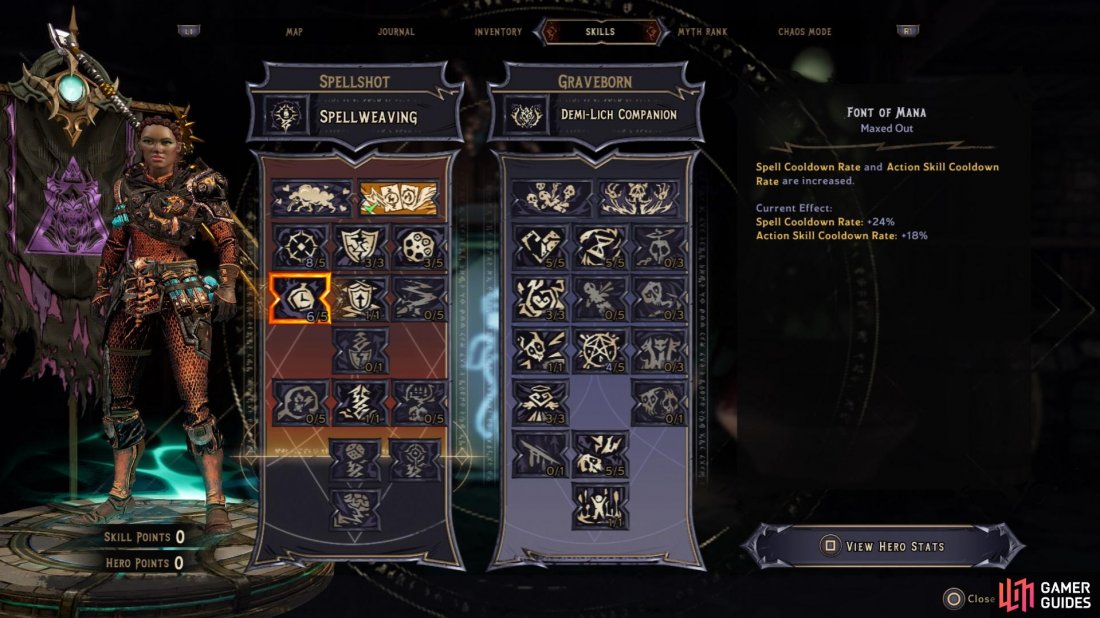 The Skill Trees for the Deadshot at level 40
