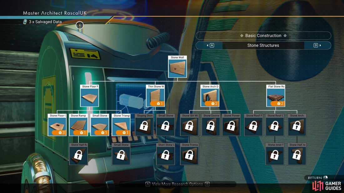 You will unlock more parts as you play and purchase blueprints.