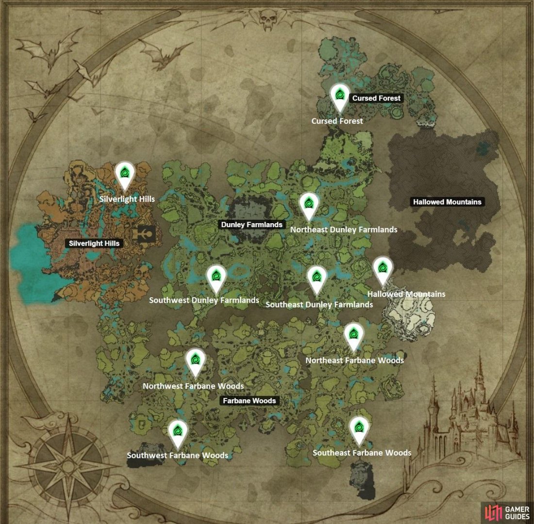 There are currently 10 Vampire Waygates to be found throughout Vardoran.