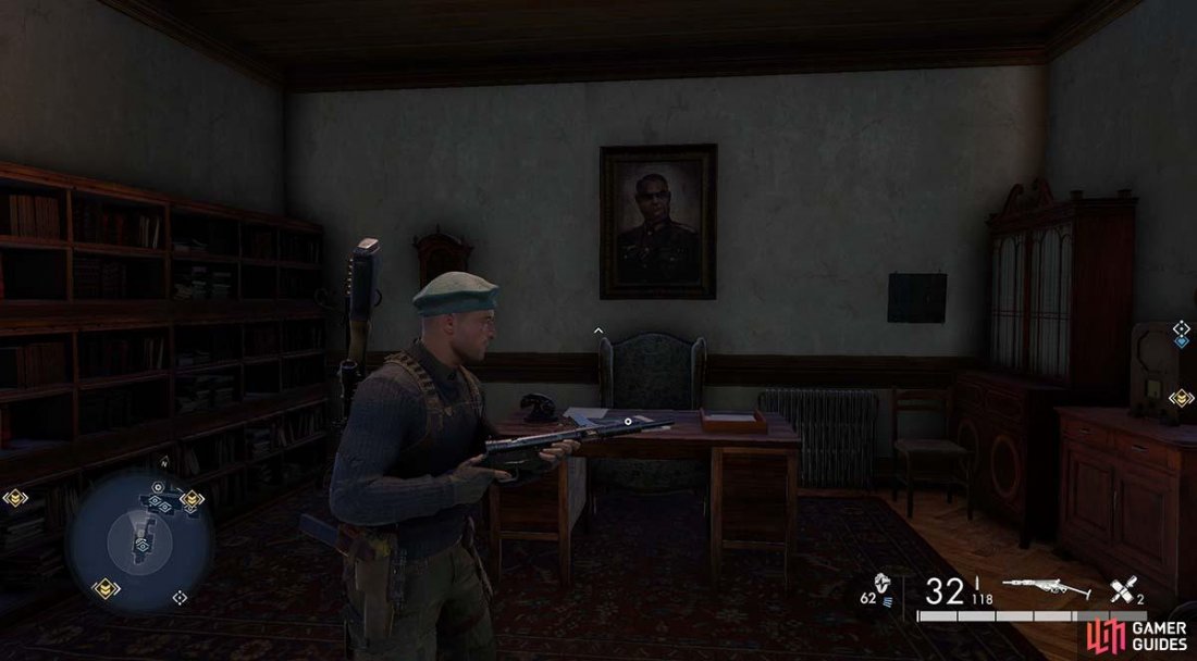 The Nazis sure dont look after their classified documents in Sniper Elite 5.