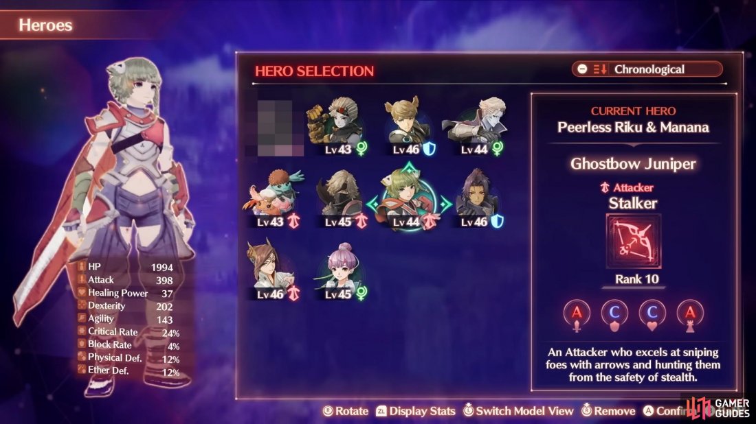 There are several classes to learn in Xenoblade Chronicles 3. 